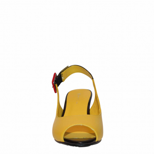 Босоножки ZIZI Желтый, 33, 35, 34 фото каталог