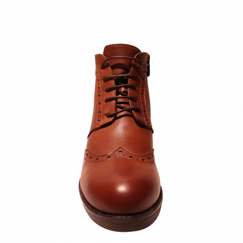 Ботильоны-зима ZIZI Рыжий, 37, 38, 39, 40, 36 фото каталог