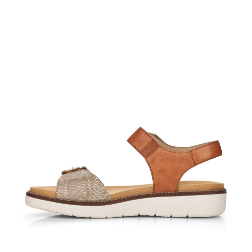 Босоножки  REMONTE  Коричневый, 41, 42, 43, 44, 45 фото каталог